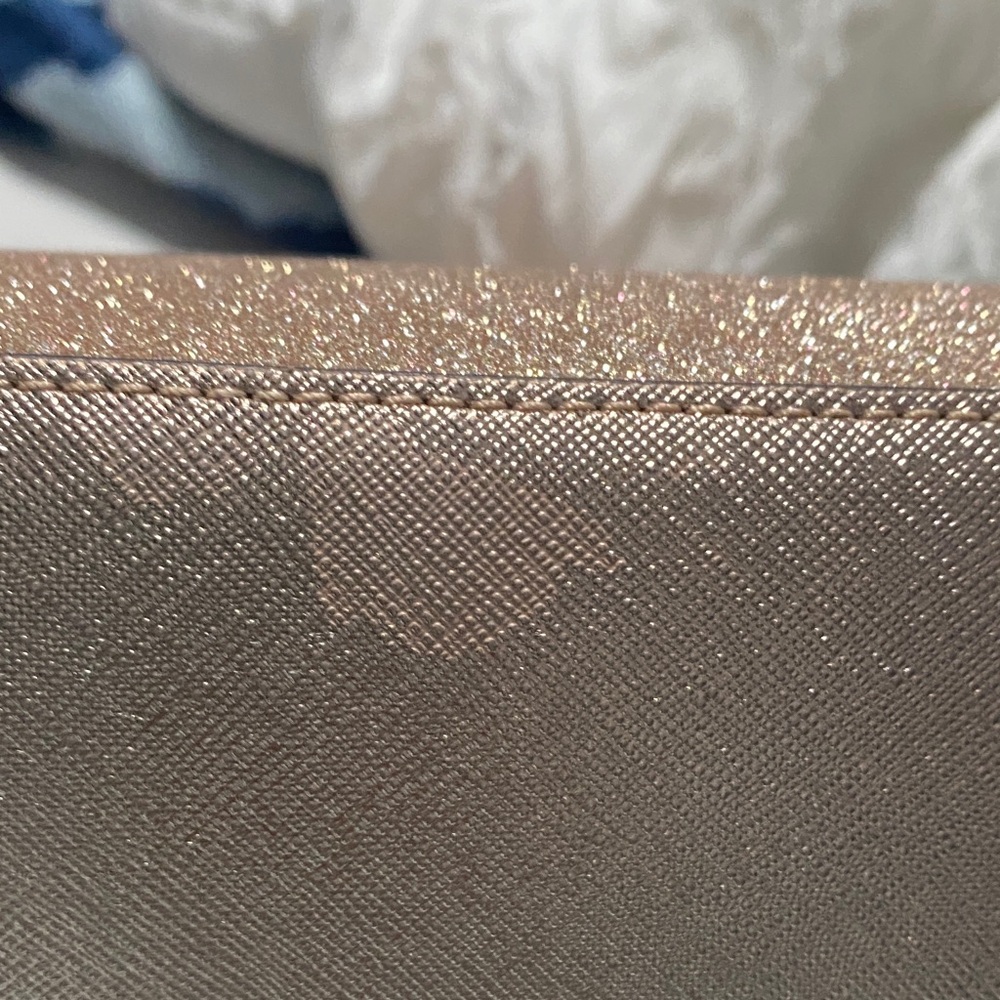 Kate Spade Sparkling Rose Gold Hand Bag - Picture 5 of 8